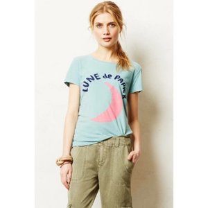 Anthropologie T.La Lune de Papier T-shirt Sz XSmall